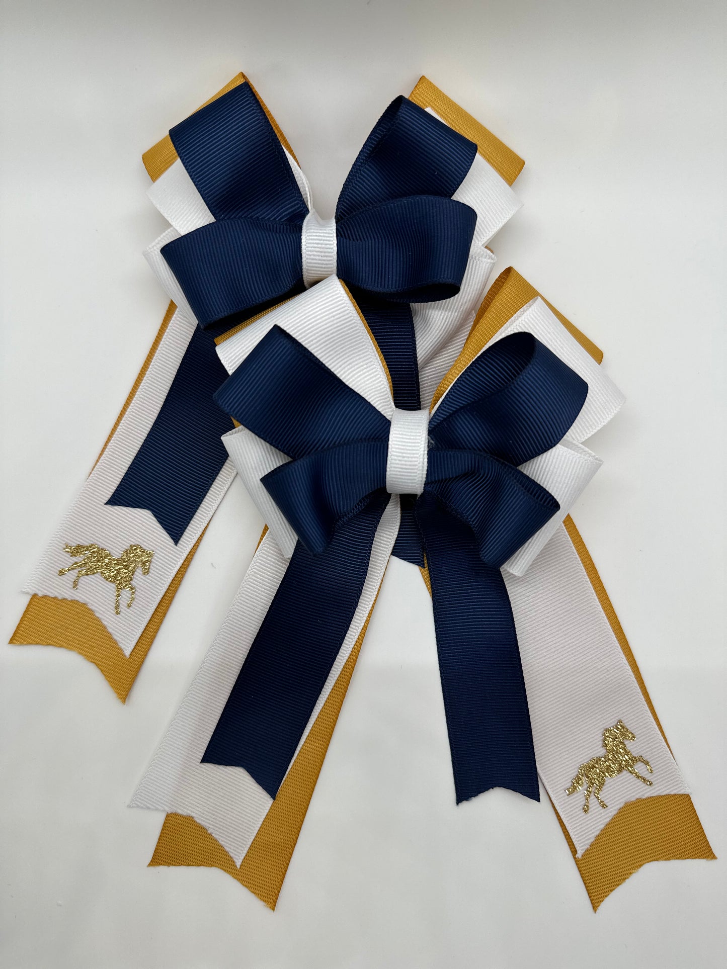 Golden Prep Equestrian Bows